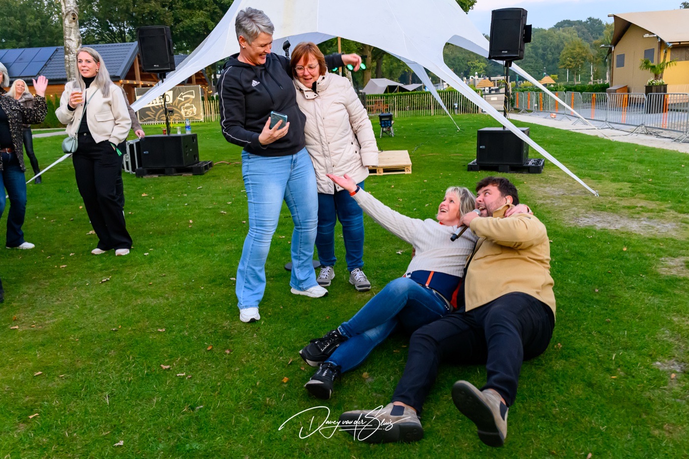Davey van der Sluis — buitenfestival optreden